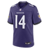 Nike Kyle Hamilton Baltimore Ravens Game Jersey Purple