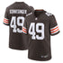 Nike Carson Schwesinger Cleveland Browns Game Jersey Brown