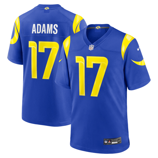 Nike Davante Adams Los Angeles Rams Game Jersey Royal
