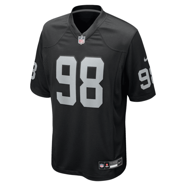 Nike Maxx Crosby Las Vegas Raiders Game Jersey Black
