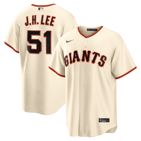 Nike Jung Hoo Lee San Francisco Giants Home Replica Jersey Cream