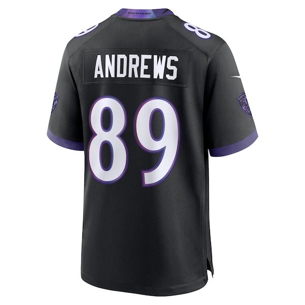 Nike Mark Andrews Baltimore Ravens Alternate Game Jersey Black