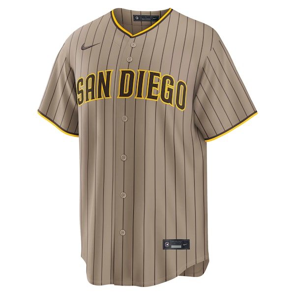 Nike San Diego Padres Alternate Replica Jersey Sand