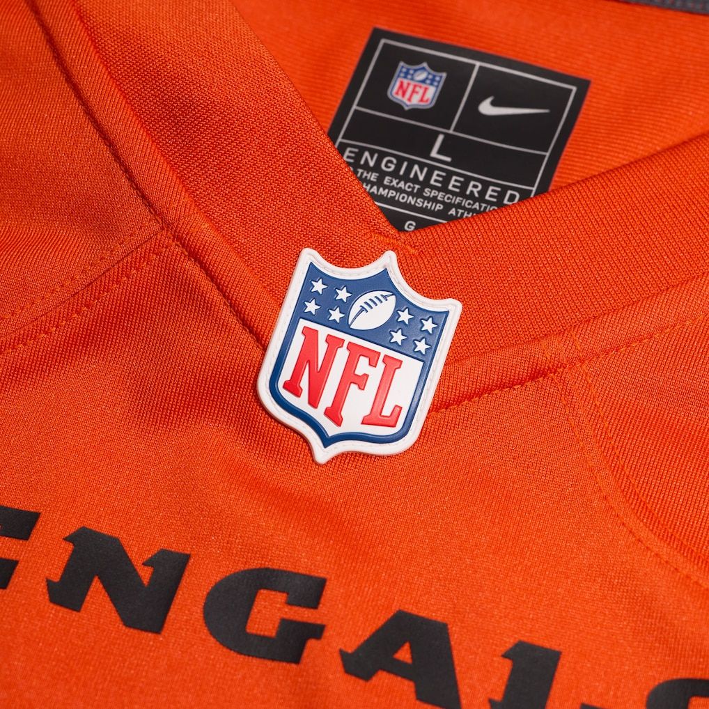 Nike Tee Higgins Cincinnati Bengals Alternate Game Jersey Orange