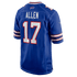 Nike Josh Allen Buffalo Bills Game Jersey Royal
