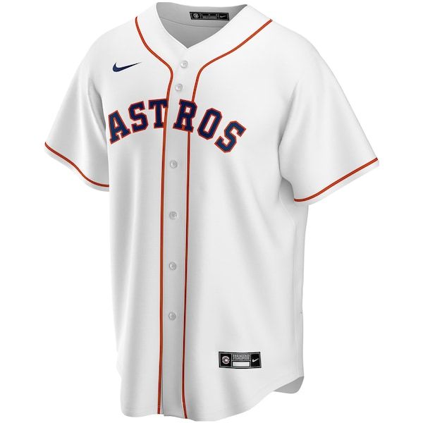 Nike Houston Astros Home Replica Custom Jersey White