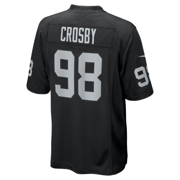 Nike Maxx Crosby Las Vegas Raiders Game Jersey Black