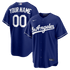 Nike Los Angeles Dodgers Alternate Replica Custom Jersey Royal