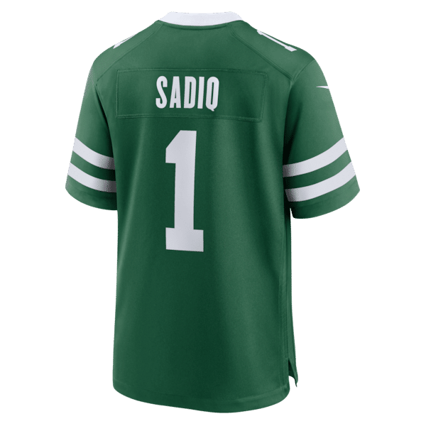 Nike Kenyon Sadiq New York Jets 2026 NFL Draft First Round Pick No. 16 Game Jersey Legacy Green