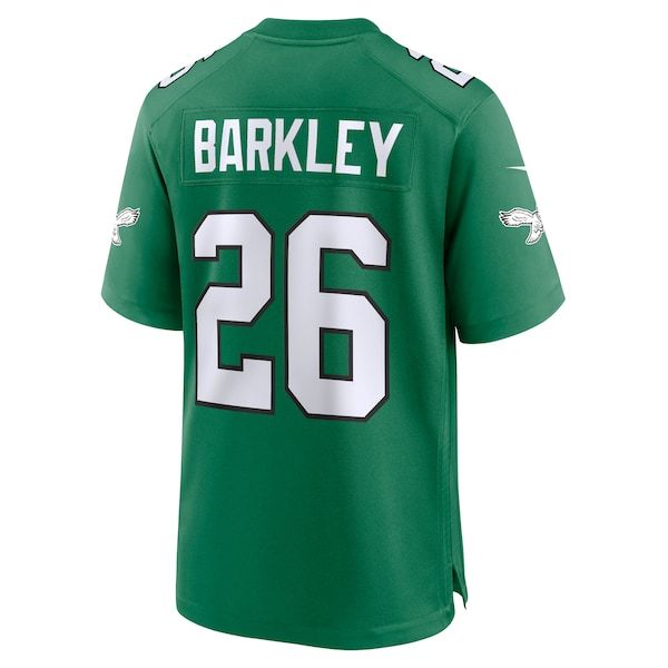 Nike Saquon Barkley Philadelphia Eagles Alternate Game Jersey Kelly Green