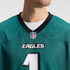 Nike Philadelphia Eagles Custom Game Jersey Midnight Green