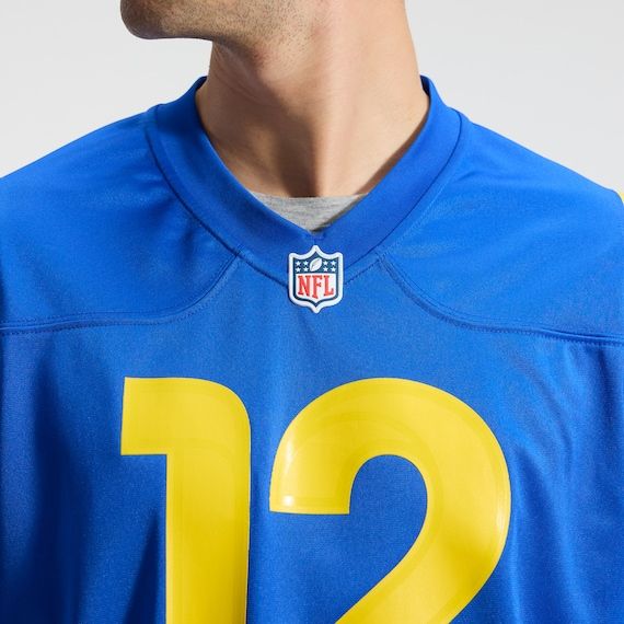 Nike Trent McDuffie Los Angeles Rams Game Jersey Royal