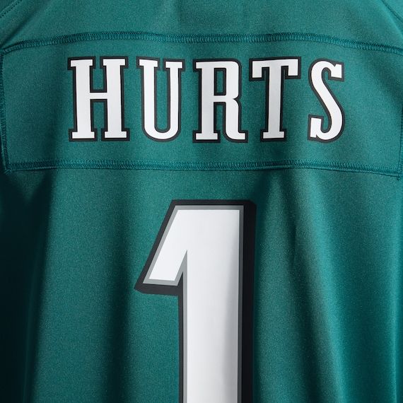 Nike Philadelphia Eagles Custom Game Jersey Midnight Green