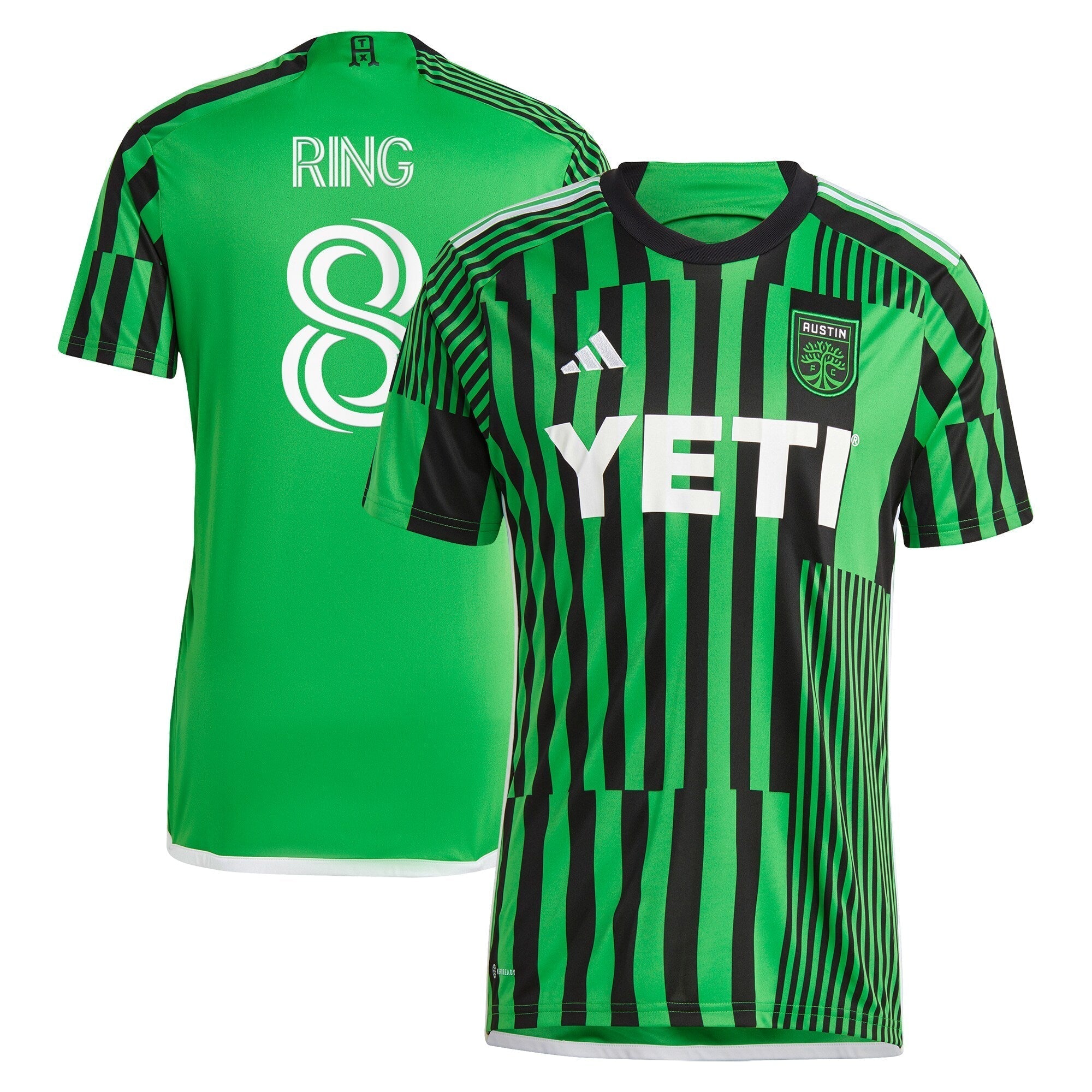 Alexander Ring Austin FC adidas 2024 Las Voces Kit Player Authentic T-shirt – Green
