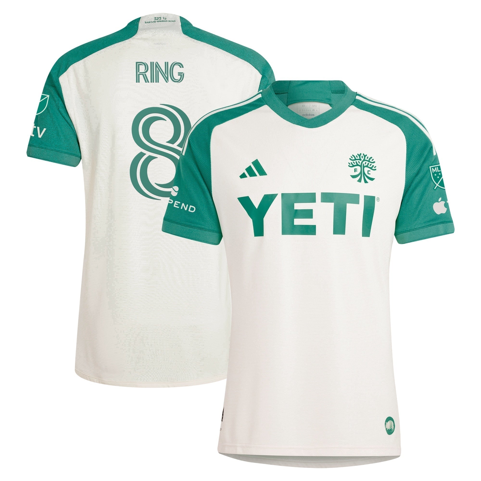 Alexander Ring Austin FC adidas 2024 The Armadillo Kit Player Authentic T-shirt – Tan
