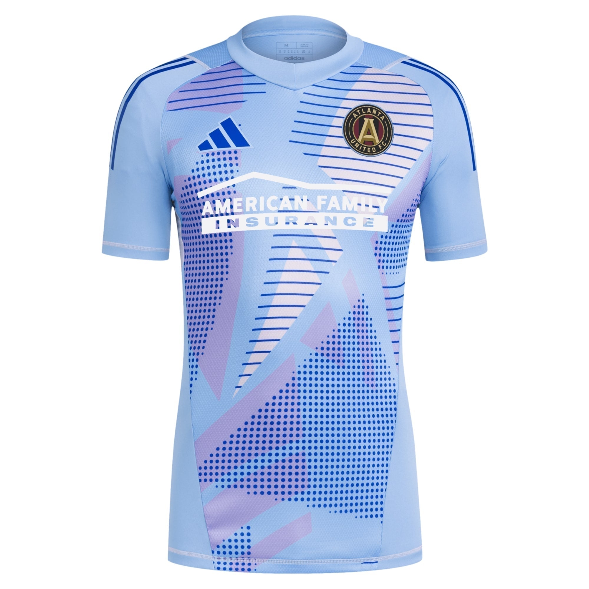 Atlanta United FC adidas 2024 Goalkeeper Authentic T-shirt - Blue