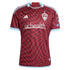 Colorado Rapids adidas 2024 One Flag Kit Custom Authentic T-shirt - Burgundy