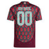 Mexico National Team adidas 2024 Home Custom Authentic T-shirt - Burgundy