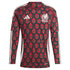 Mexico National Team adidas 2024 Home Long Sleeve Authentic T-shirt - Burgundy