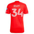 Chris Brady Chicago Fire adidas 2024 Return To Red Player Authentic T-shirt – Red