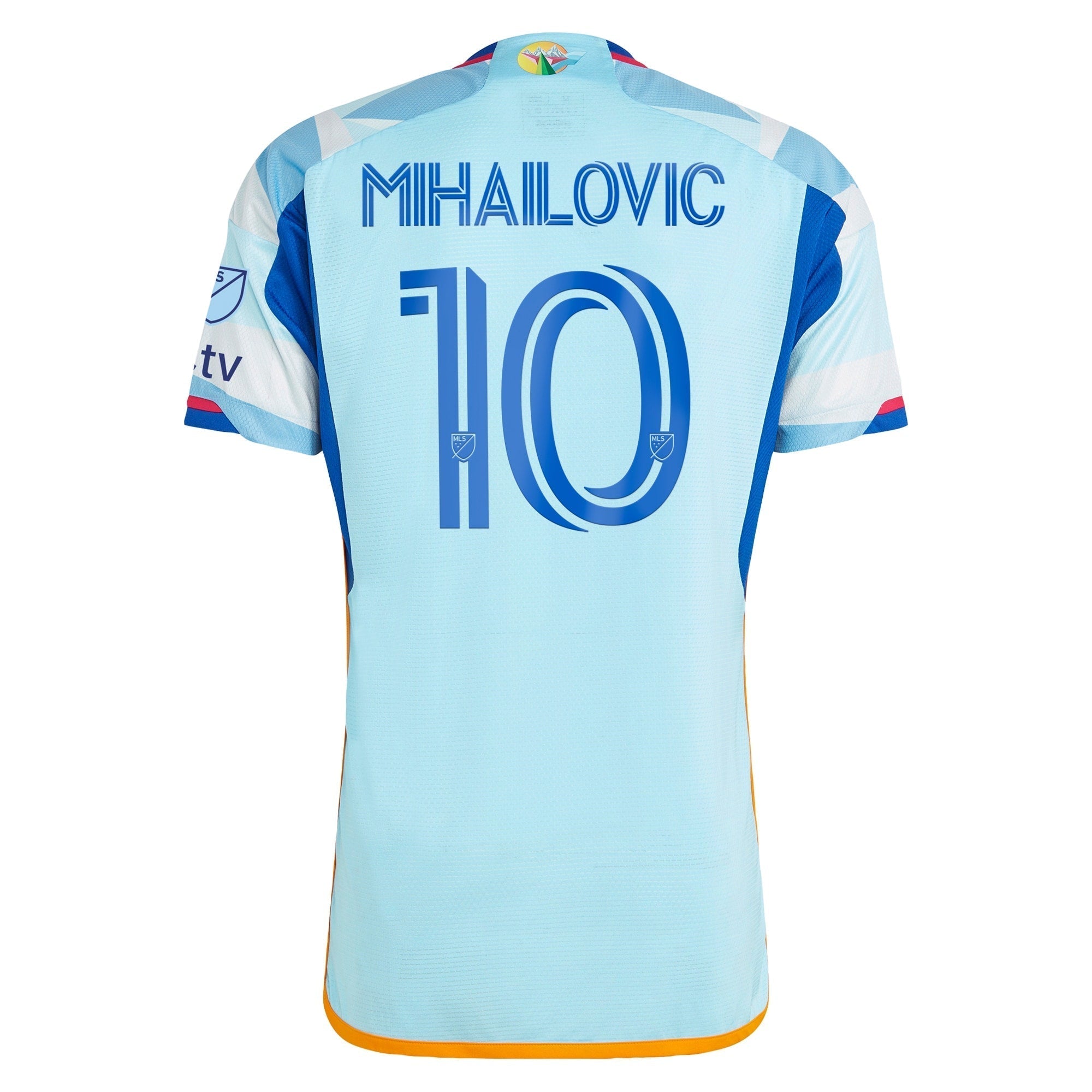 Djordje Mihailovic Colorado Rapids adidas 2024 New Day Kit Player Authentic T-shirt - Light Blue