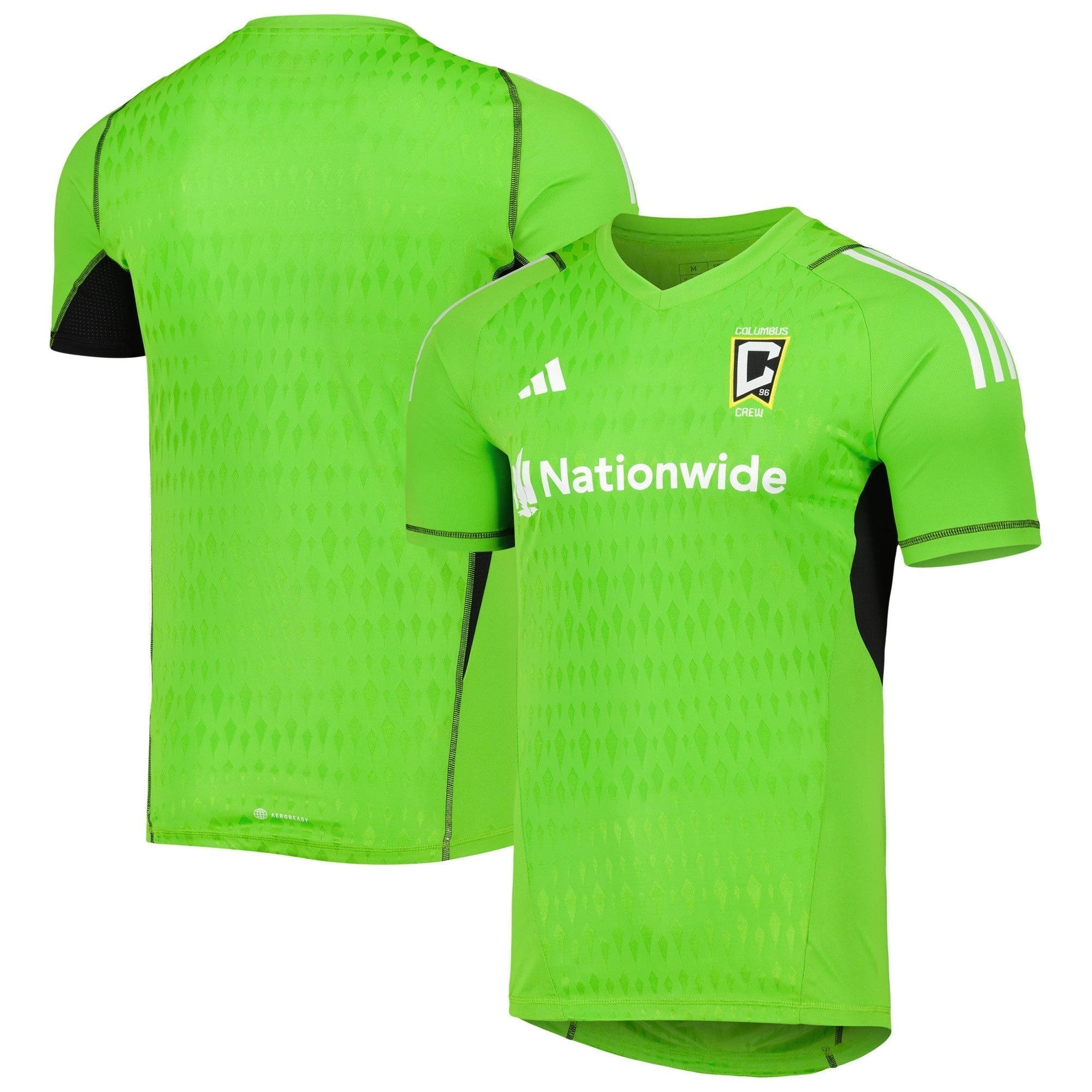 Columbus Crew adidas 2023  Goalkeeper Authentic T-shirt - Green