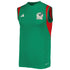 Mexico National Team adidas Sleeveless Training Authentic T-shirt - Green