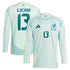 Guillermo Ochoa Mexico National Team adidas 2024 Away Player Long Sleeve Authentic T-shirt - Green