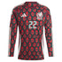 Hirving Lozano Mexico National Team adidas 2024 Home Player Long Sleeve Authentic T-shirt - Burgundy