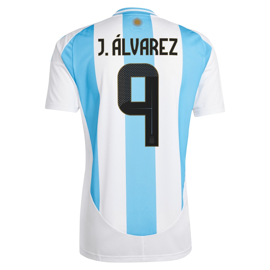 Julián Álvarez Argentina National Team adidas 2024 Home Authentic T-shirt - White