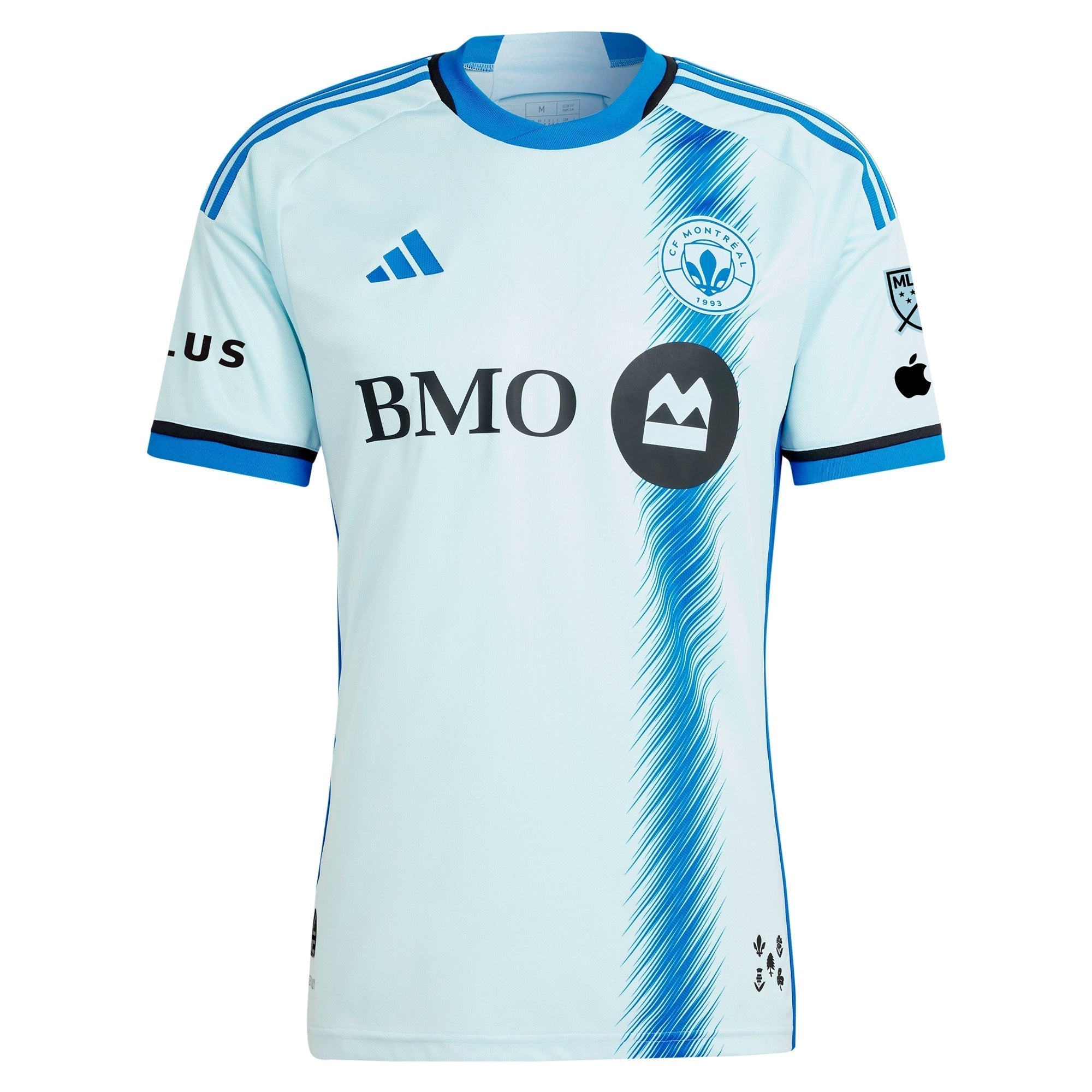 CF Montreal adidas 2024 La Main Custom Authentic T-shirt – Light Blue