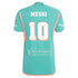 Lionel Messi Inter Miami CF adidas 2024 Archive Jersey - Aqua