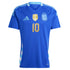 Lionel Messi Argentina National Team adidas 2024 Away  Player Authentic T-shirt - Blue
