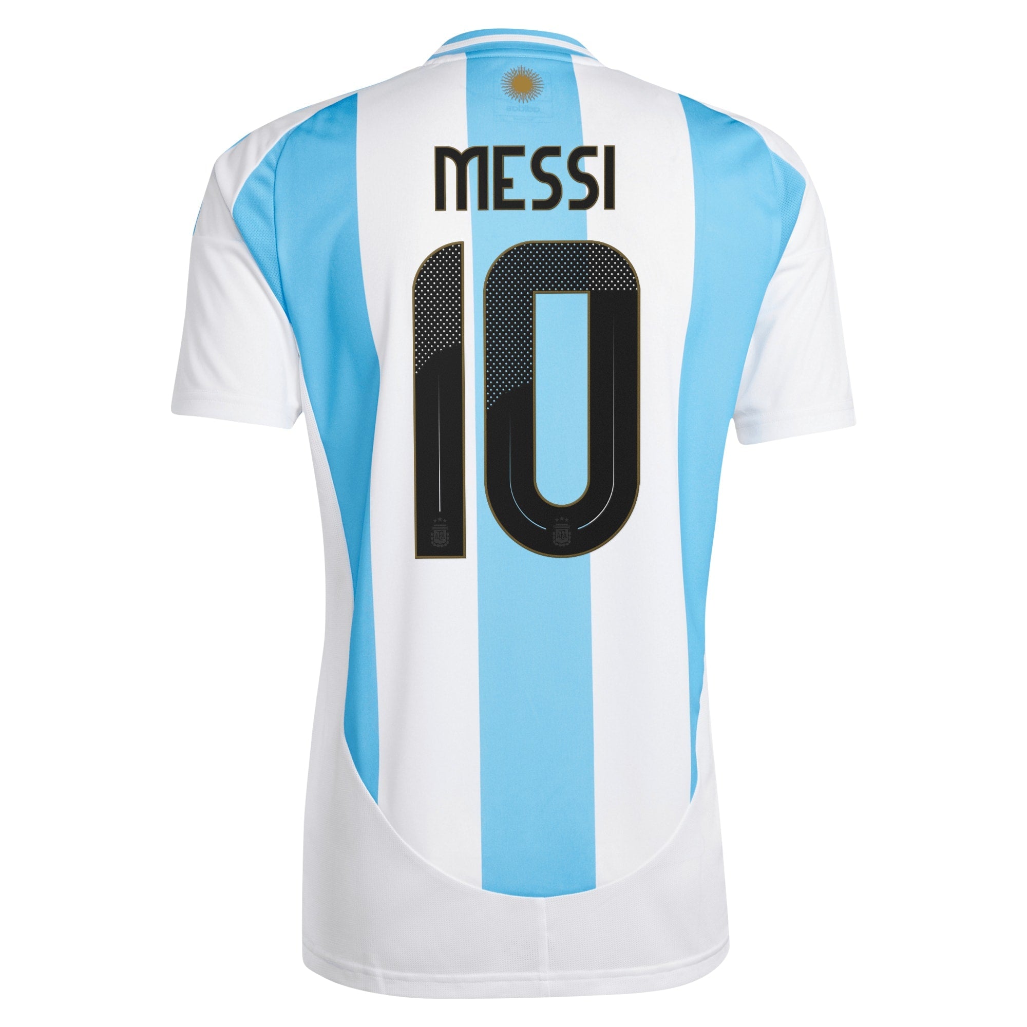 Lionel Messi Argentina National Team adidas 2024 Home Player Authentic T-shirt - White