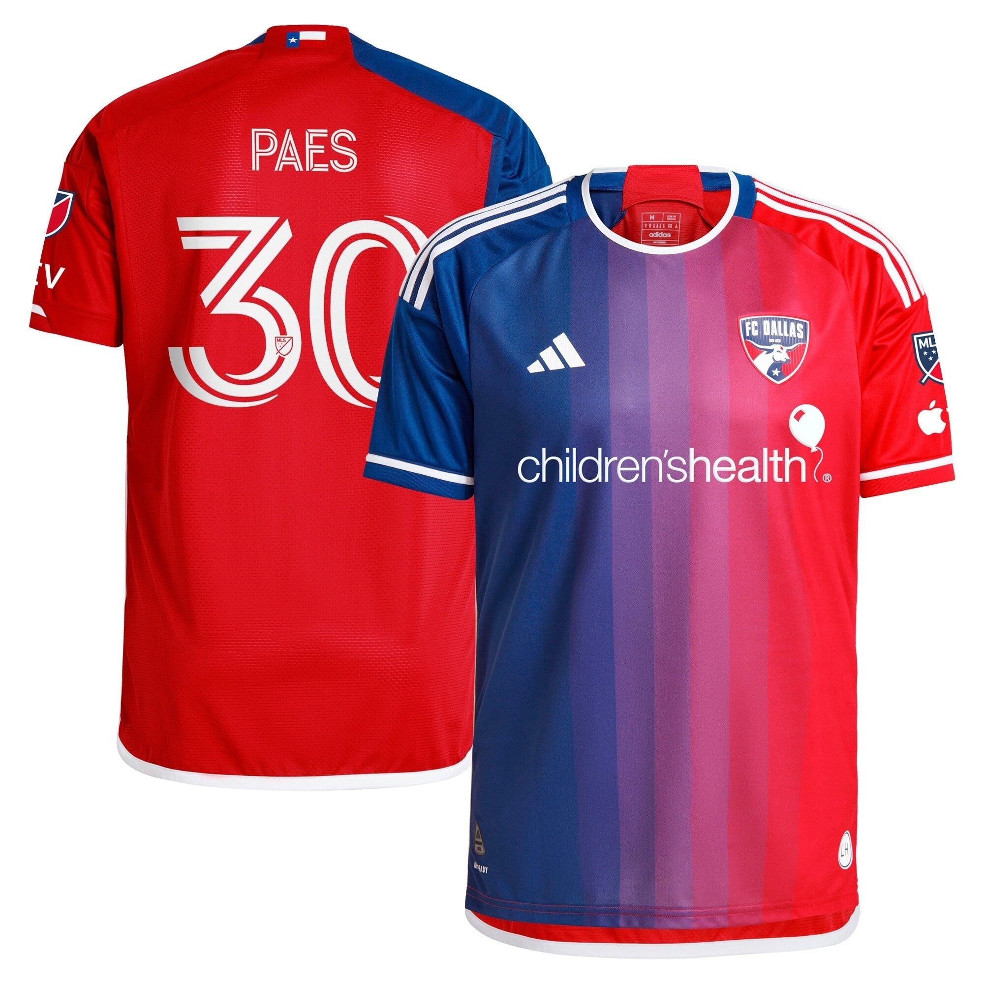 Sebastian Lletget FC Dallas adidas 2024 Burn Baby Burn Player Authentic T-shirt – White