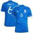 Marco Verratti Italy National Team adidas 2023 Home  Authentic T-shirt - Blue