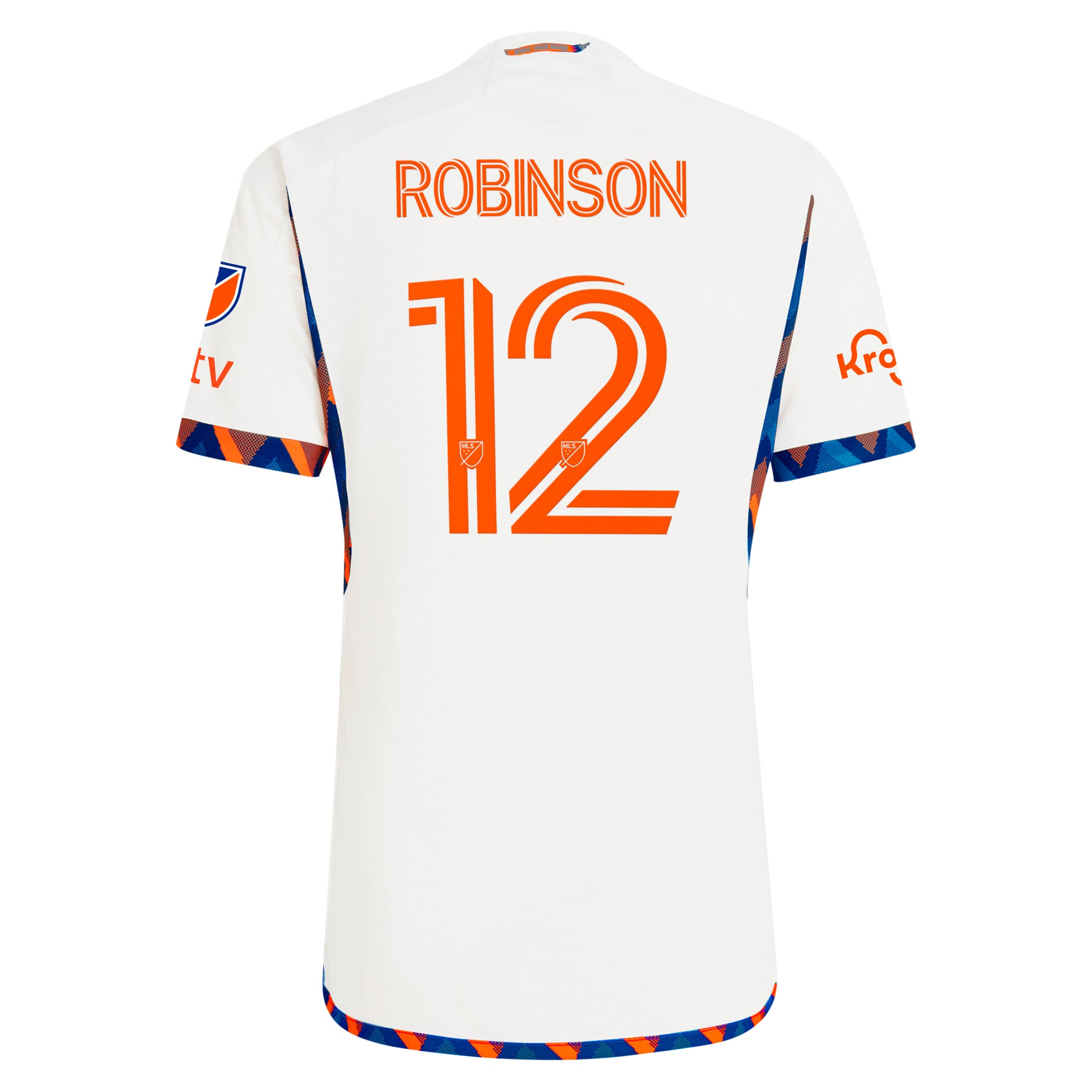 Miles Robinson FC Cincinnati adidas 2024 The Canvas Kit Player Authentic T-shirt - White (Copy)
