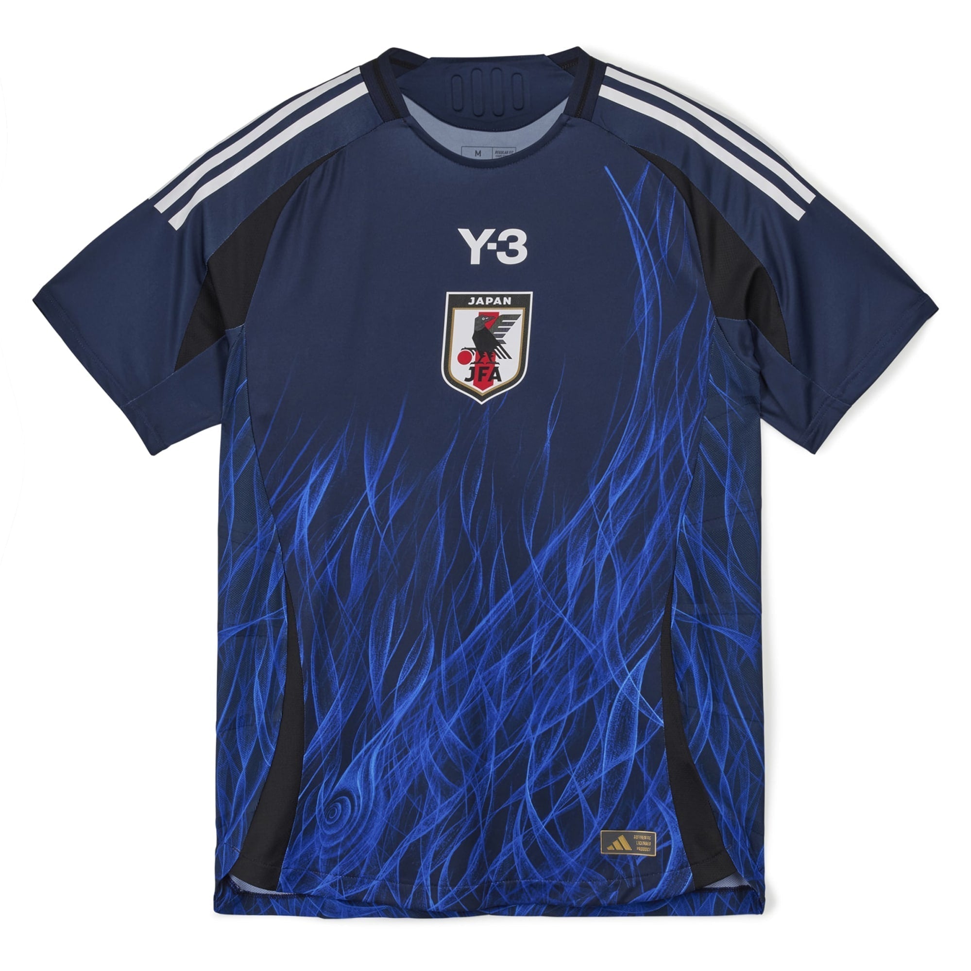 Japan National Team x Y-3 adidas 2024 Home Authentic T-shirt - Navy