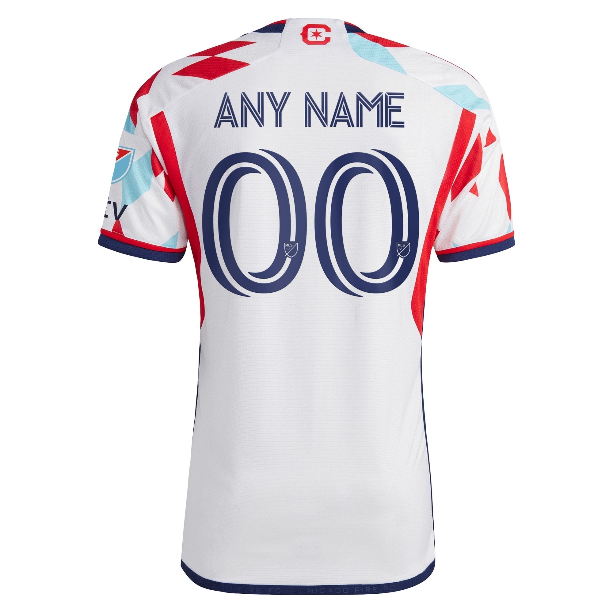 Chicago Fire adidas 2024 A Kit For All Custom Authentic T-shirt – White