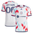 Chicago Fire adidas 2024 A Kit For All Custom Authentic T-shirt – White