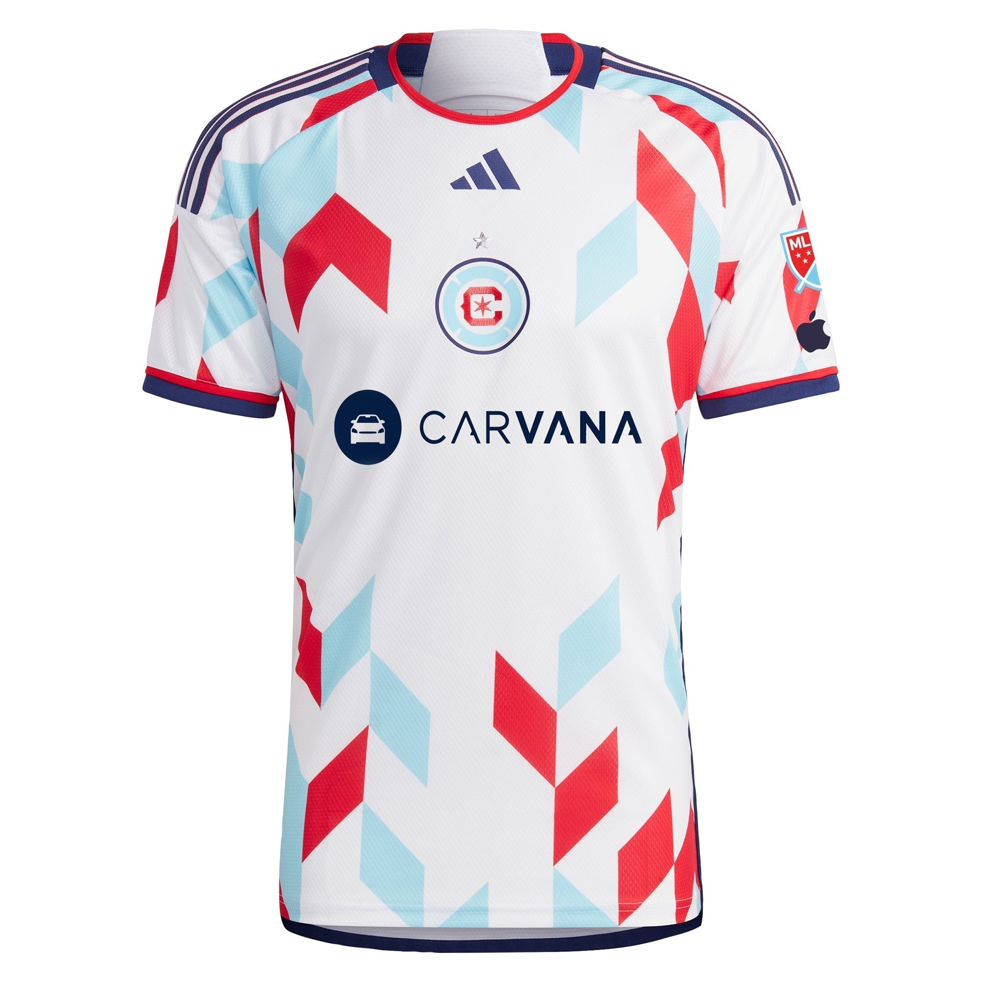 Chicago Fire adidas 2024 A Kit For All Authentic T-shirt – White