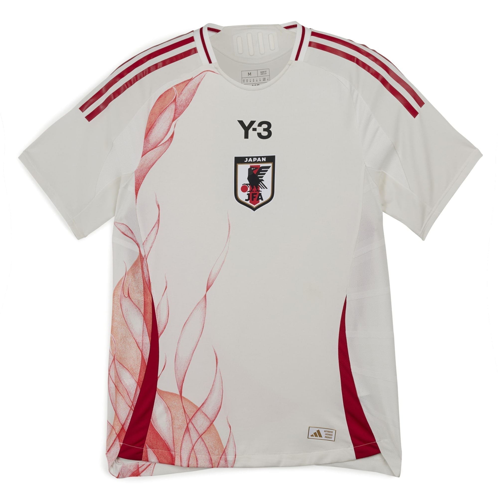Japan National Team x Y-3 adidas 2024 Away Authentic T-shirt - White