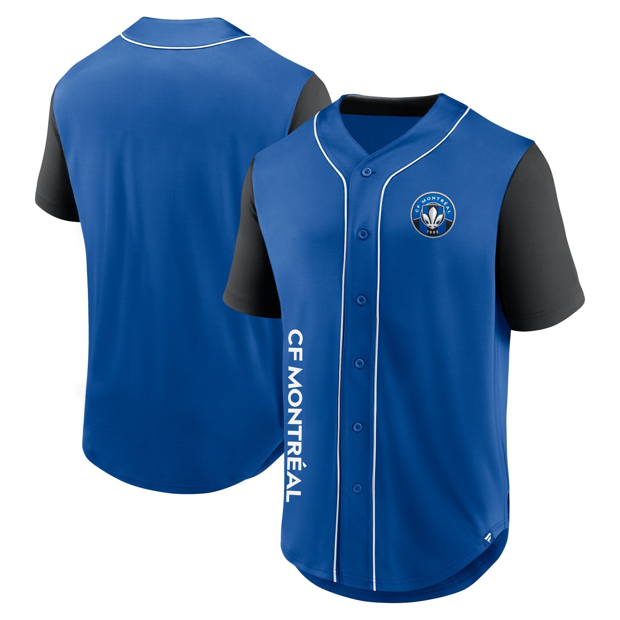 CF Montreal Fanatics Balance Fashion Baseball Authentic T-shirt - Royal