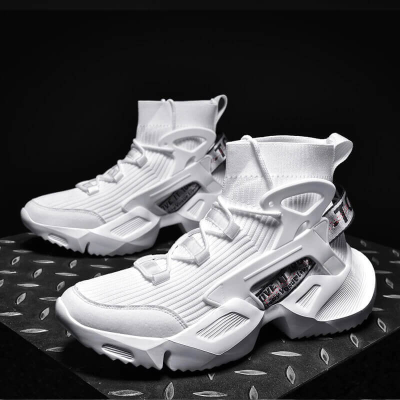 High Top Sneakers Men Trend Hot Sale Comfortable and Non-slip, Casual Shoes Outdoor Non-slip Breathable