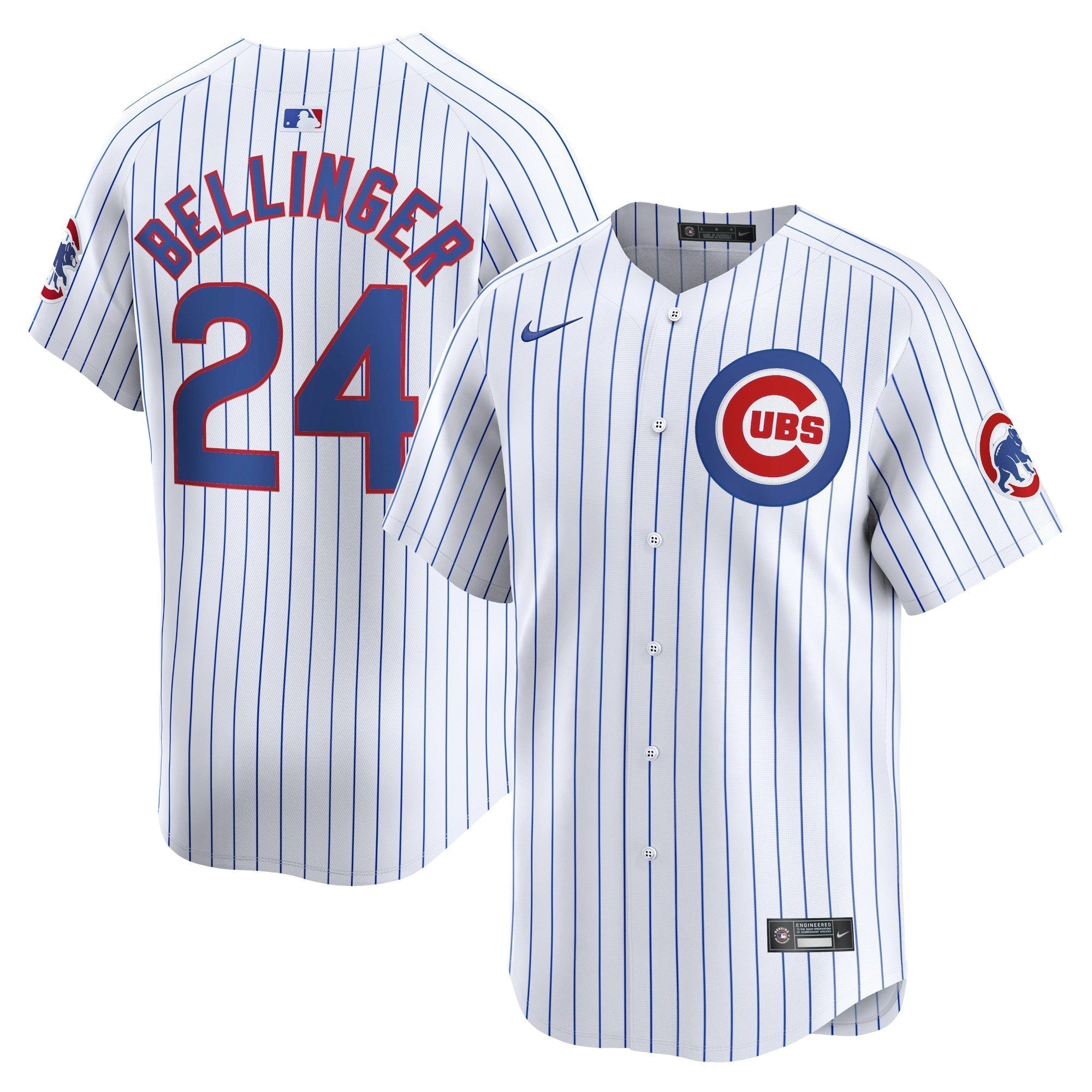 Cody Bellinger Chicago Cubs Nike Home Limited Player Authentic T-shirt - White