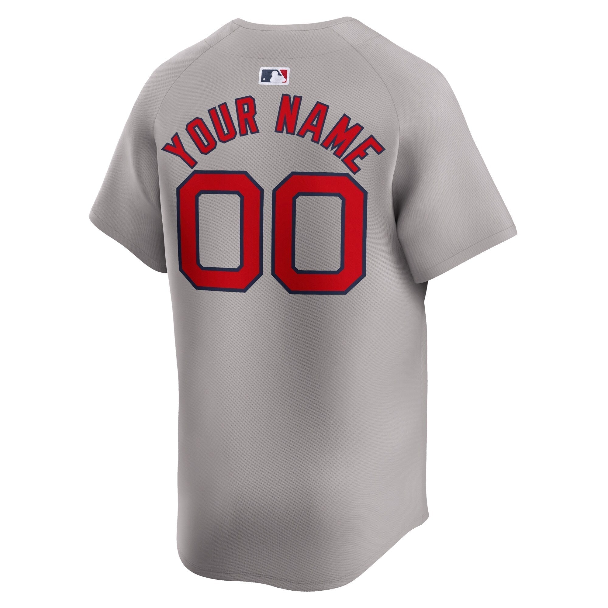 Boston Red Sox Nike Away Limited Custom Authentic T-shirt - Gray