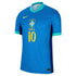 Neymar Jr. Brazil National Team Nike 2024 Away Match Player Authentic T-shirt – Blue