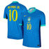 Neymar Jr. Brazil National Team Nike 2024 Away Match Player Authentic T-shirt – Blue