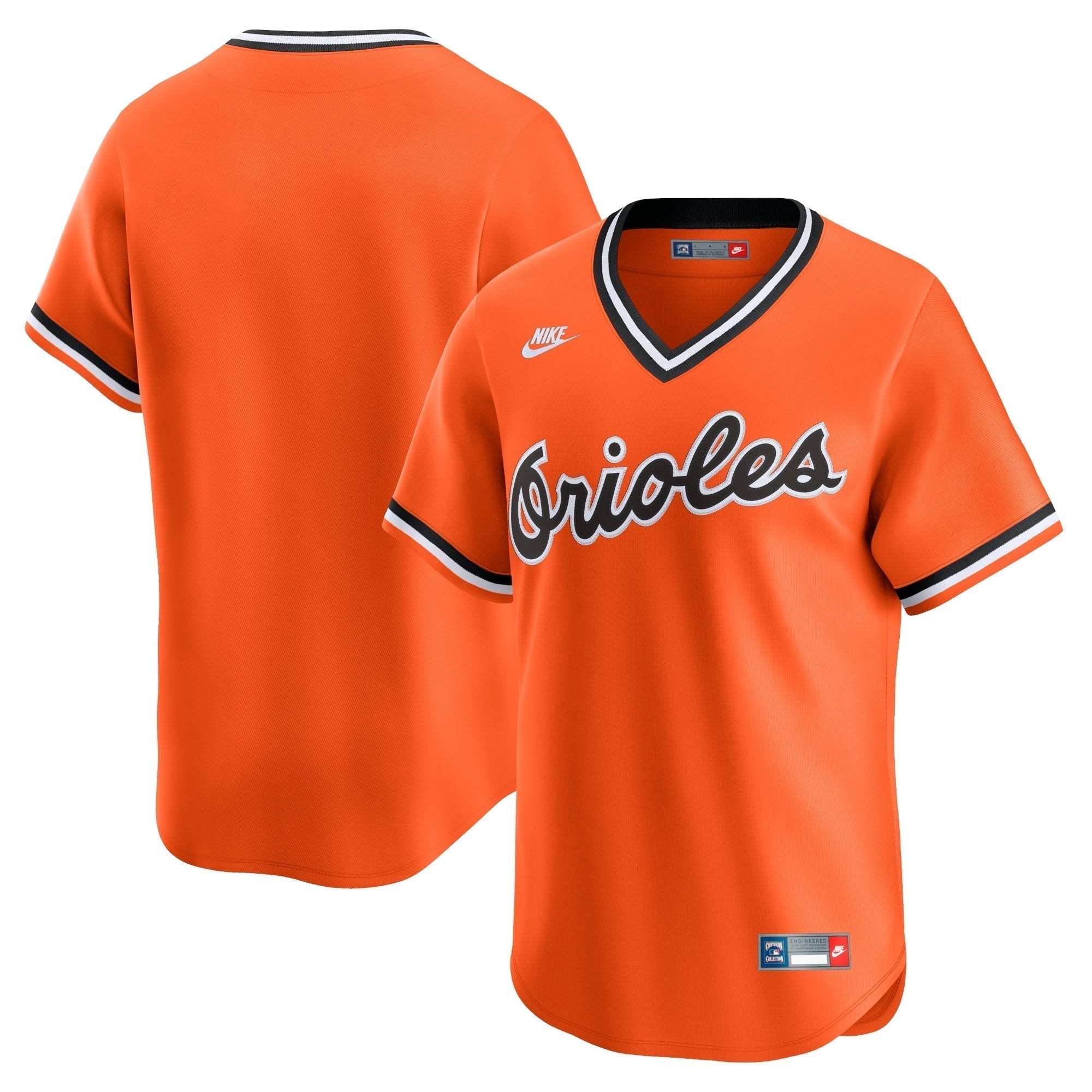 Baltimore Orioles Nike Cooperstown Collection Limited Authentic T-shirt - Orange