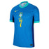 Vini Jr. Brazil National Team Nike 2024 Away Authentic T-shirt - Blue